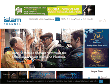 Tablet Screenshot of islamchannel.tv